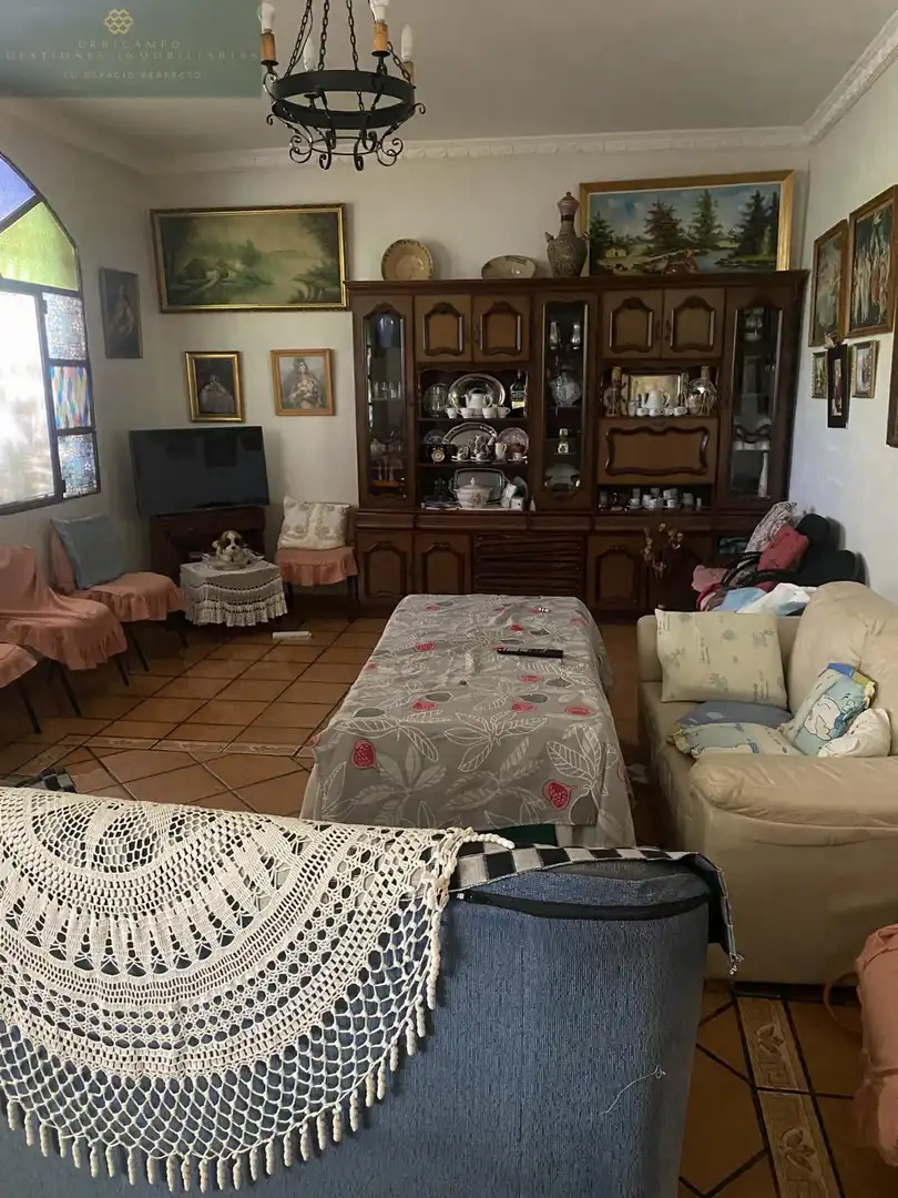 Living room of Houses for sale in Mérida  with Air Conditioner and Swimming Pool