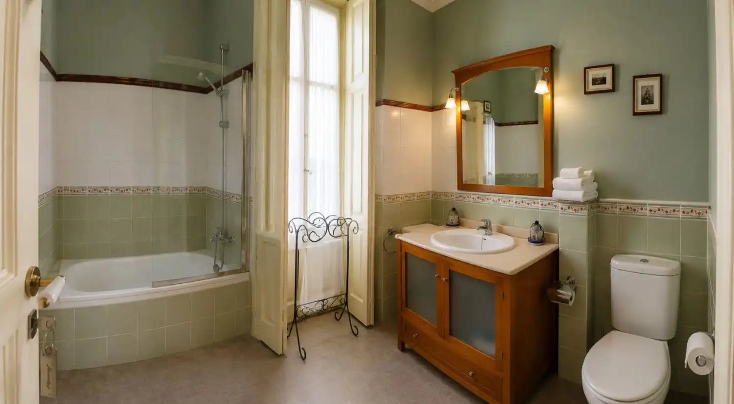 Baño de Casa o chalet en venta en Colindres con Calefacción, Trastero y Amueblado