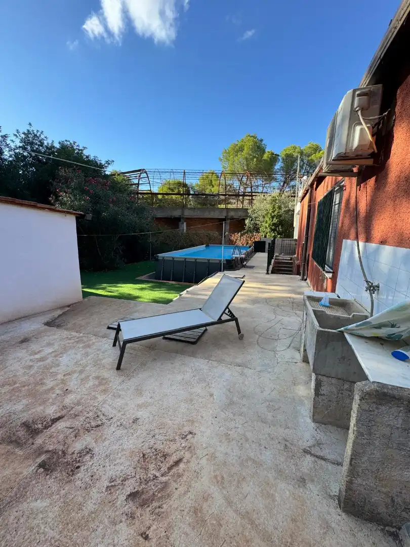 Piscina de Casa o chalet en venta en Vilallonga / Villalonga con Aire acondicionado, Jardín privado y Terraza