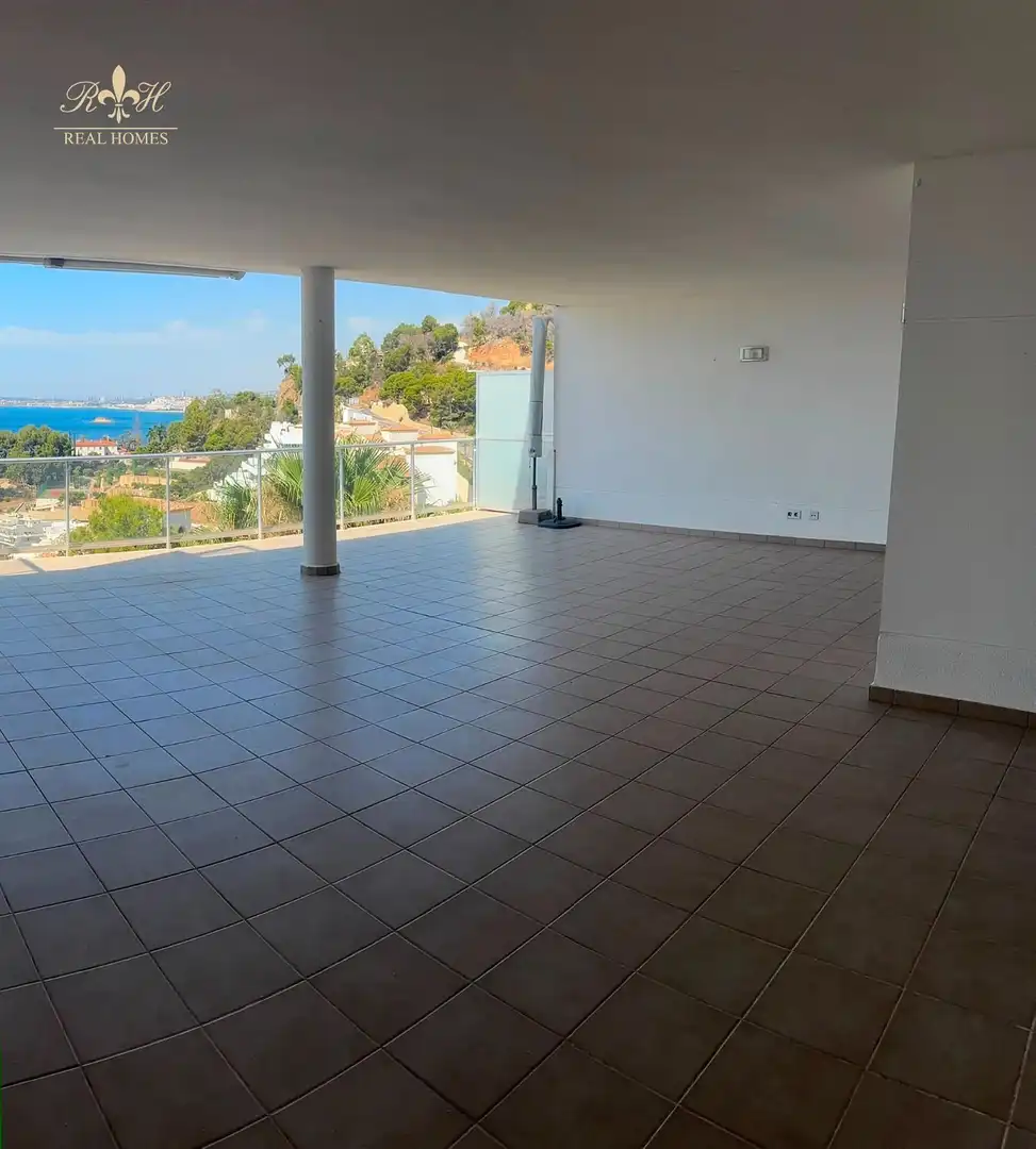 Terrassa de Àtic de lloguer en Altea amb Aire condicionat, Terrassa i Piscina