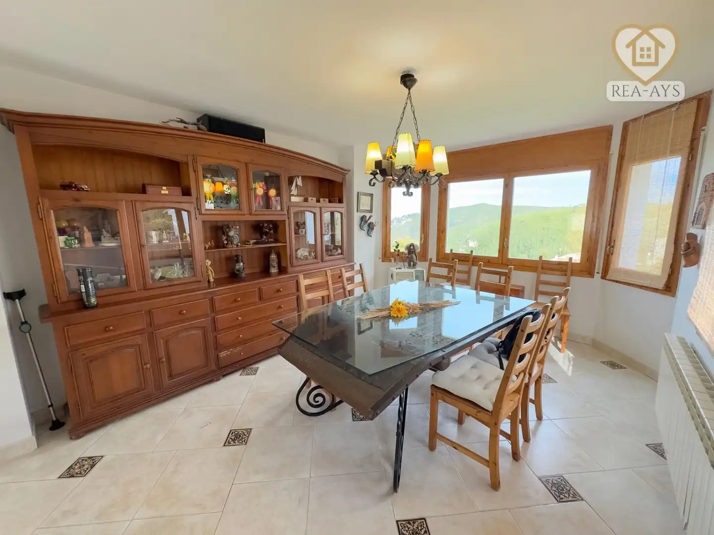 Comedor de Casa o chalet en venta en Vallirana con Calefacción, Jardín privado y Terraza