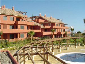 Exterior view of Apartment for sale in Estepona  with Air Conditioner, Heating and Private garden