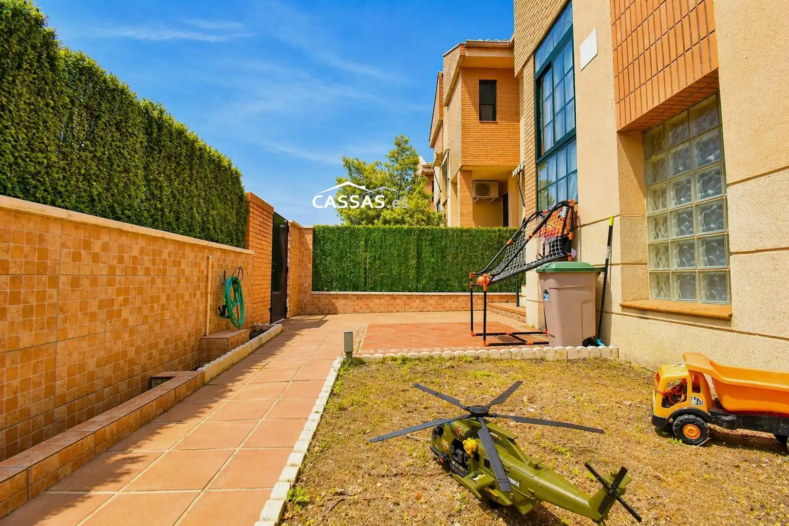 Garden of Detached homes for sale in Torrejón de Ardoz  with Air Conditioner, Heating and Private garden