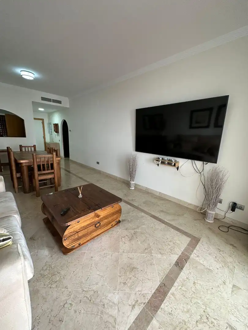 Living room of Flat for rent in La Alcaidesa  with Furnished