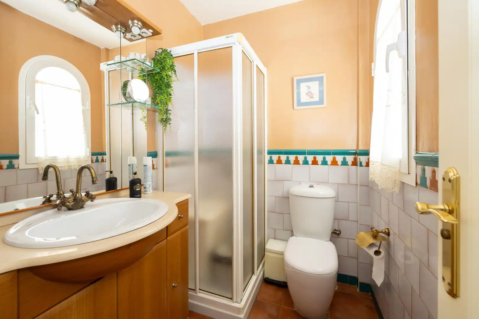 Baño de Casa o chalet en venta en Alhendín con Calefacción, Jardín privado y Terraza