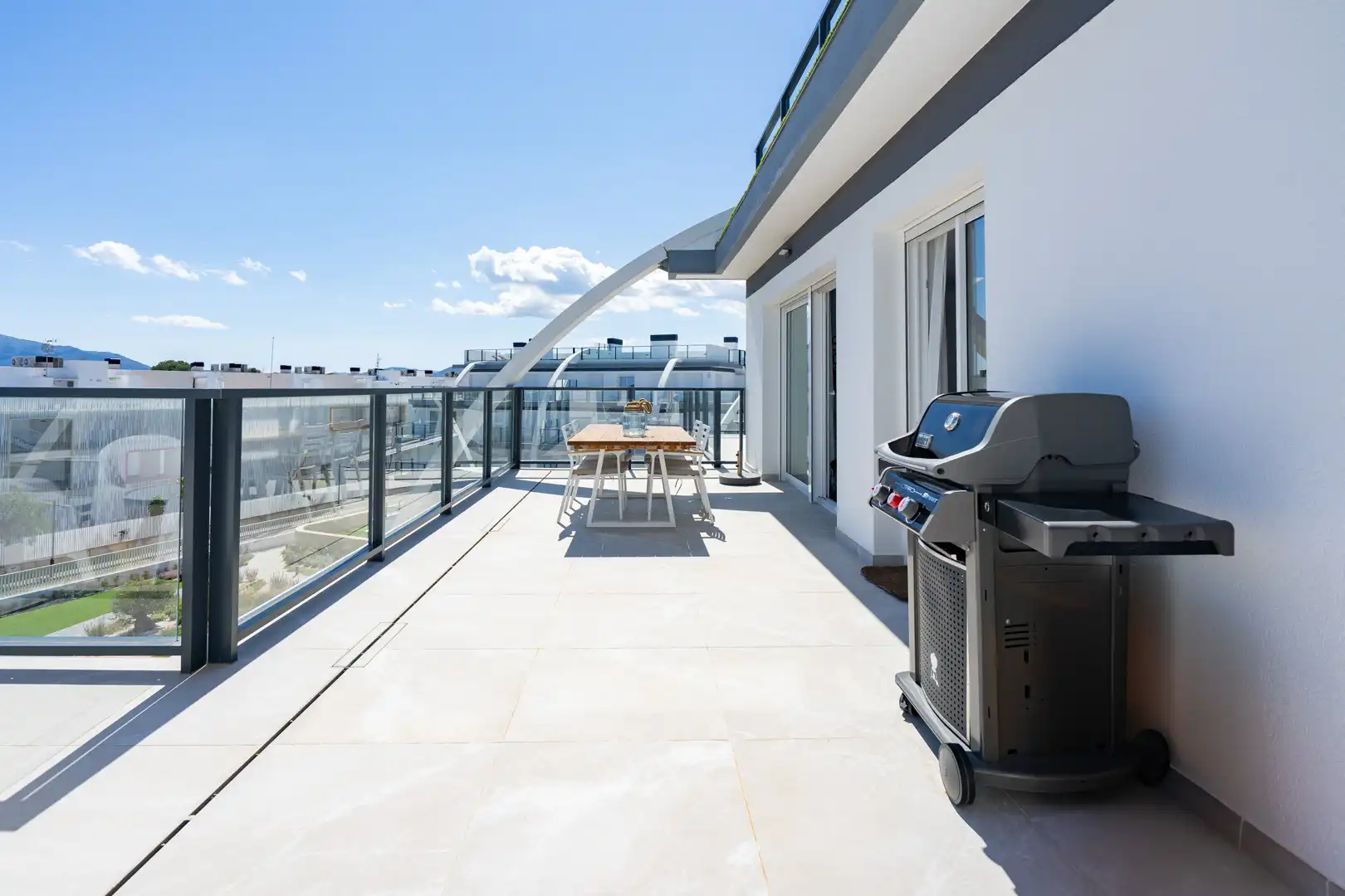 Terraza de Apartamento en venta en Dénia