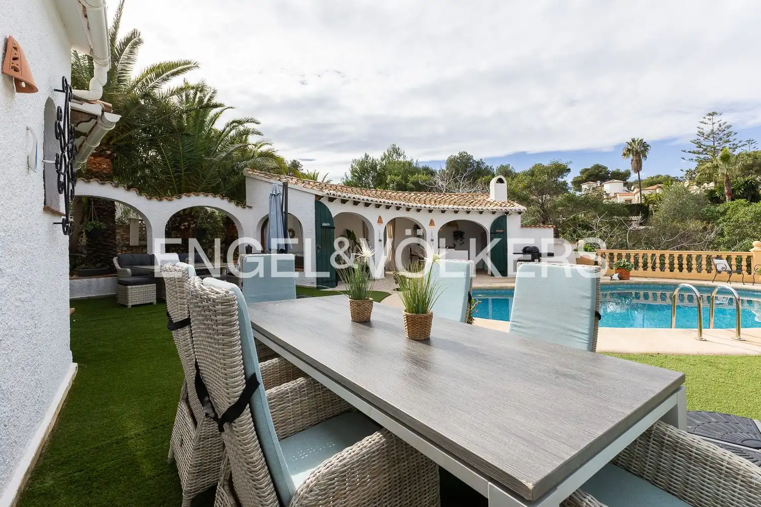 Terrace of Houses for sale in Jávea / Xàbia  with Air Conditioner, Heating and Private garden