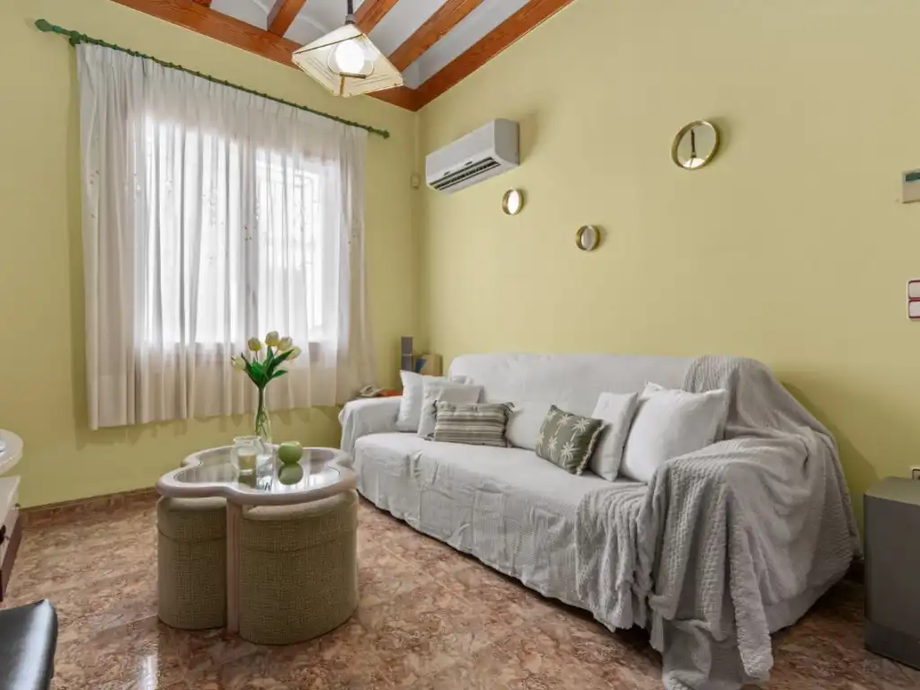 Sala de estar de Casa adosada en venta en Benissa con Aire acondicionado y Balcón