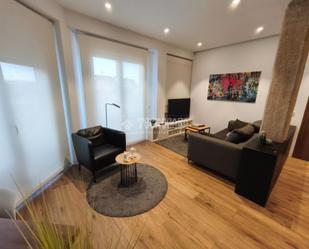 Living room of Flat to rent in  Valencia Capital  with Air Conditioner, Parquet flooring and Balcony