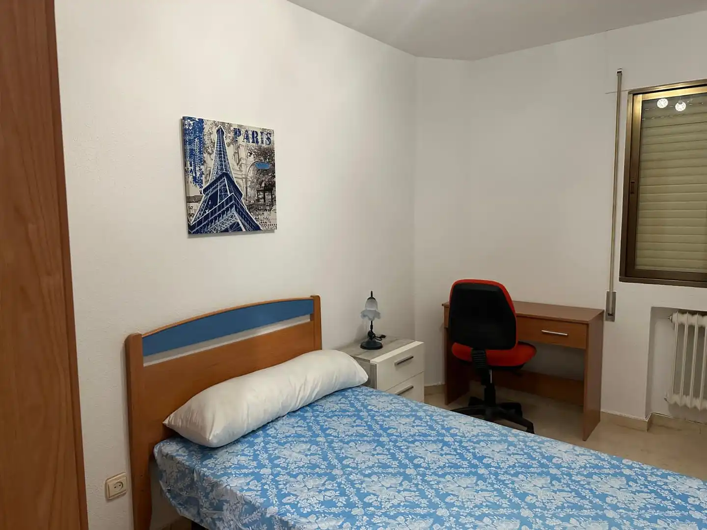 Bedroom of Flat for rent in Ciudad Real  with Air Conditioner, Heating and Furnished