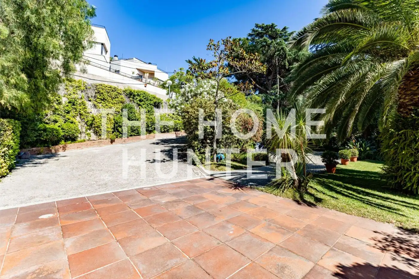 Vista exterior de Piso en venta en Barcelona con Calefacción, Jardín privado y Terraza