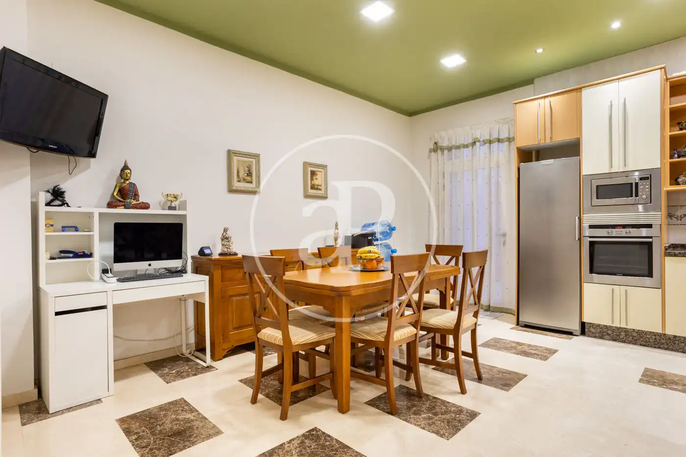Dining room of Detached homes for sale in Valencia  with Air Conditioner, Heating and Terrace