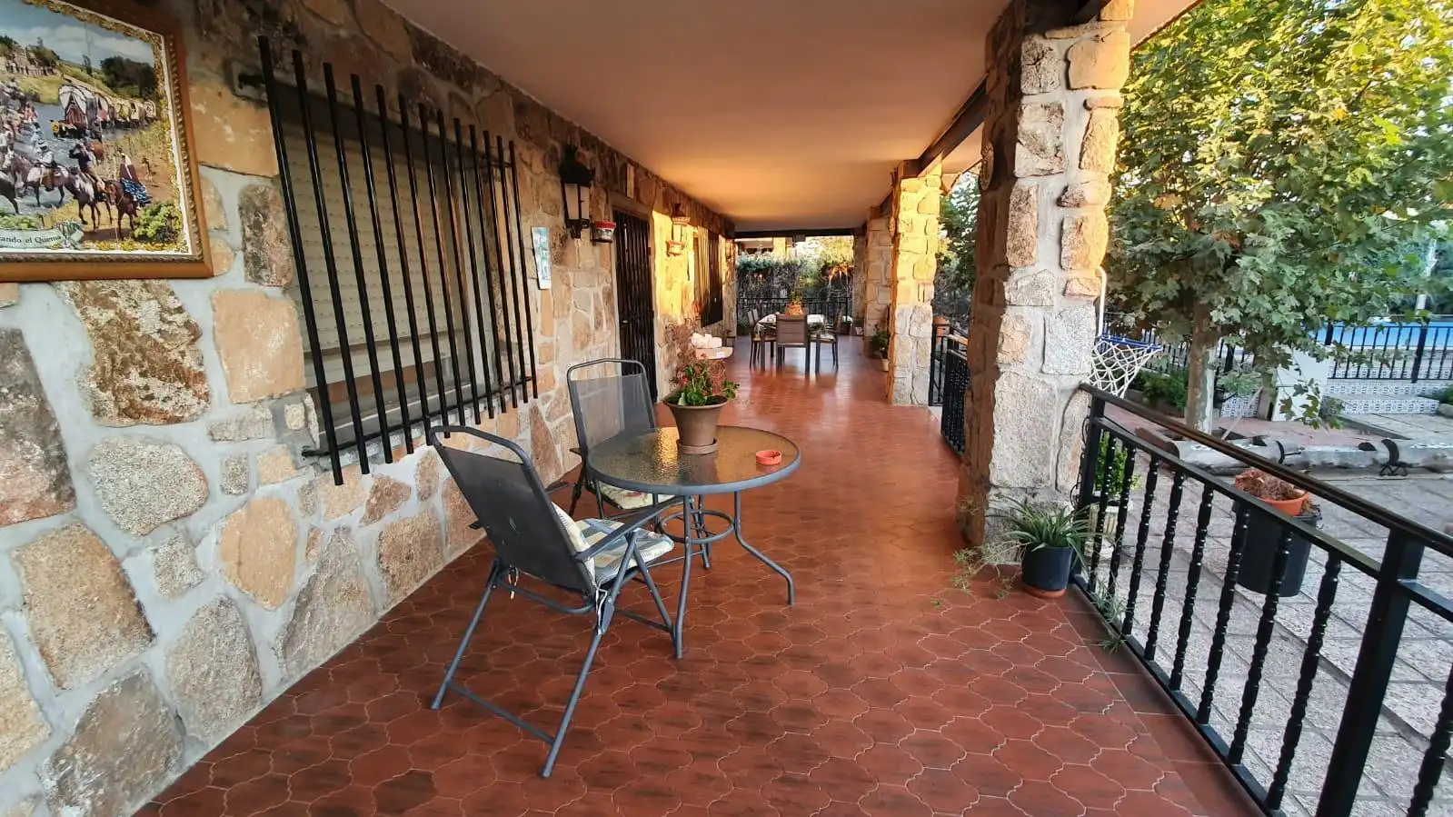 Terraza de Casa o chalet en venta en Aldea del Fresno con Aire acondicionado y Piscina