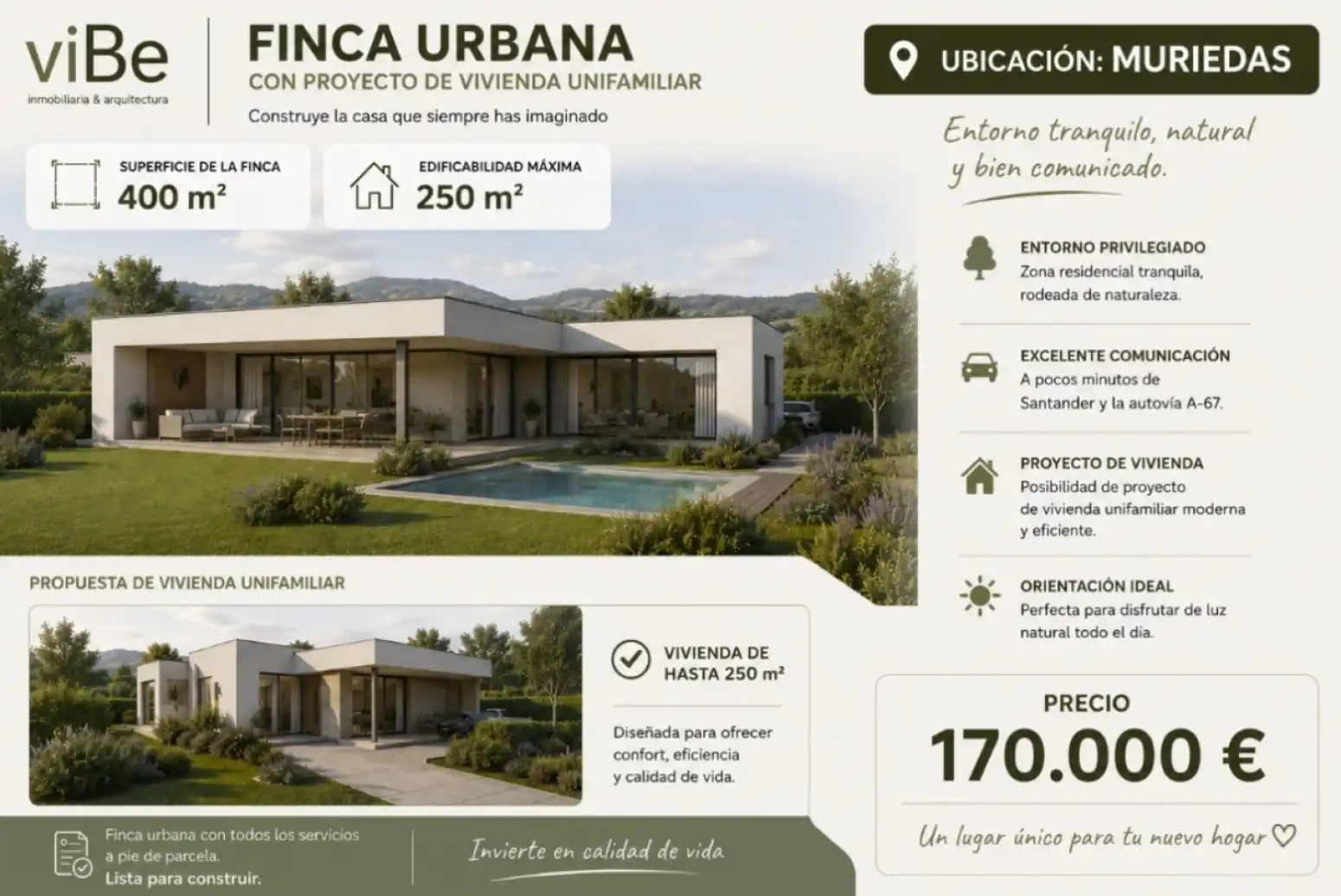 Vista exterior de Terreno en venta en Camargo