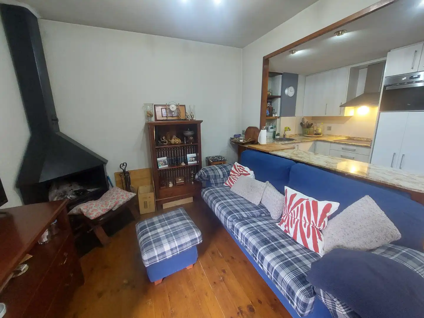 Sala de estar de Apartamento en venta en Canillo con Calefacción, Parquet y Terraza