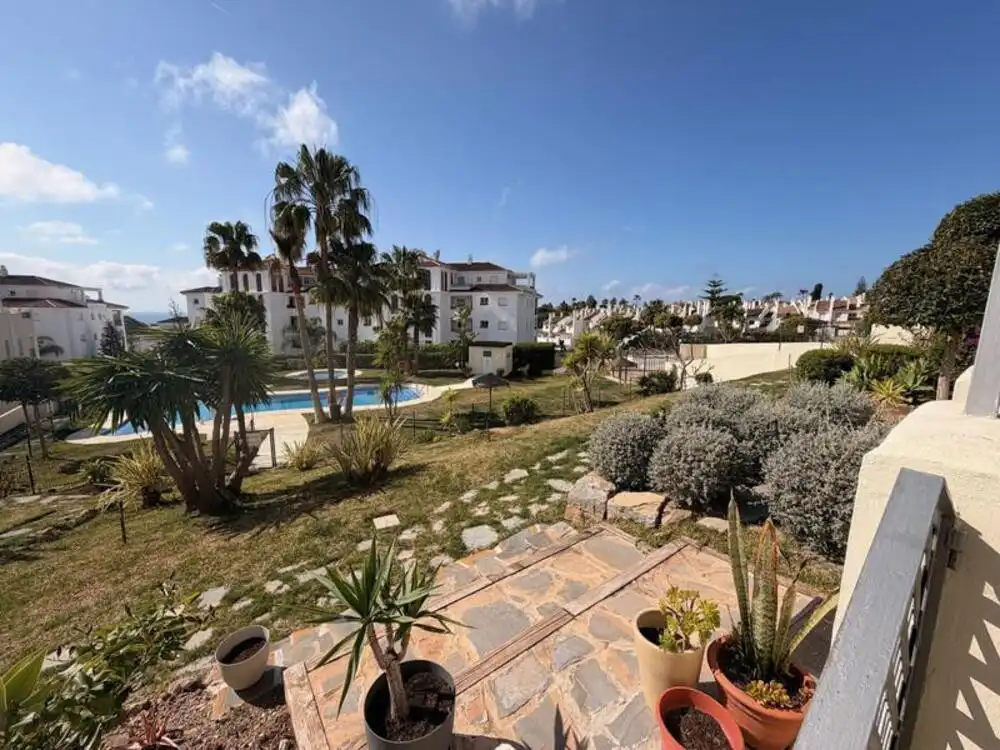 Garden of Detached homes for sale in Mijas  with Air Conditioner, Terrace and Storage room