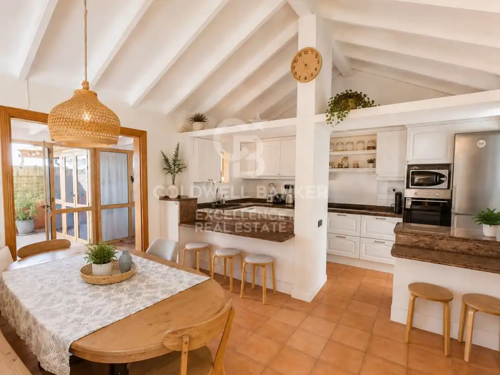 Cocina de Casa o chalet en venta en La Oliva con Jardín privado, Terraza y Horno