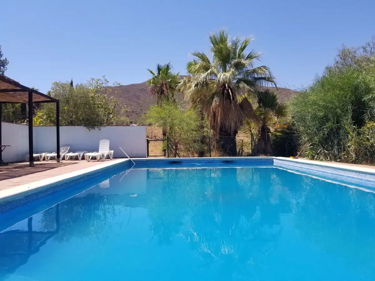 Schwimmbecken von Haus oder Chalet zum Verkauf in Mijas mit Klimaanlage, Privatgarten und Terrasse