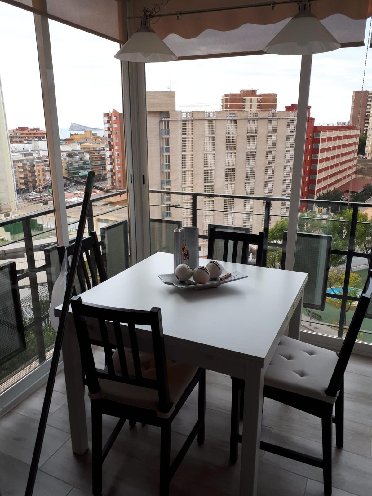 Terrassa de Apartament en venda en Benidorm amb Aire condicionat i Piscina comunitària