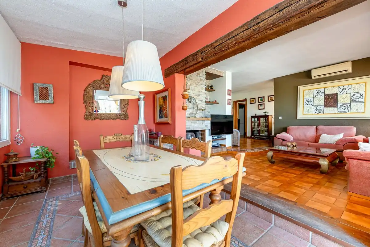 Dining room of Houses for sale in Benalmádena  with Air Conditioner, Private garden and Terrace