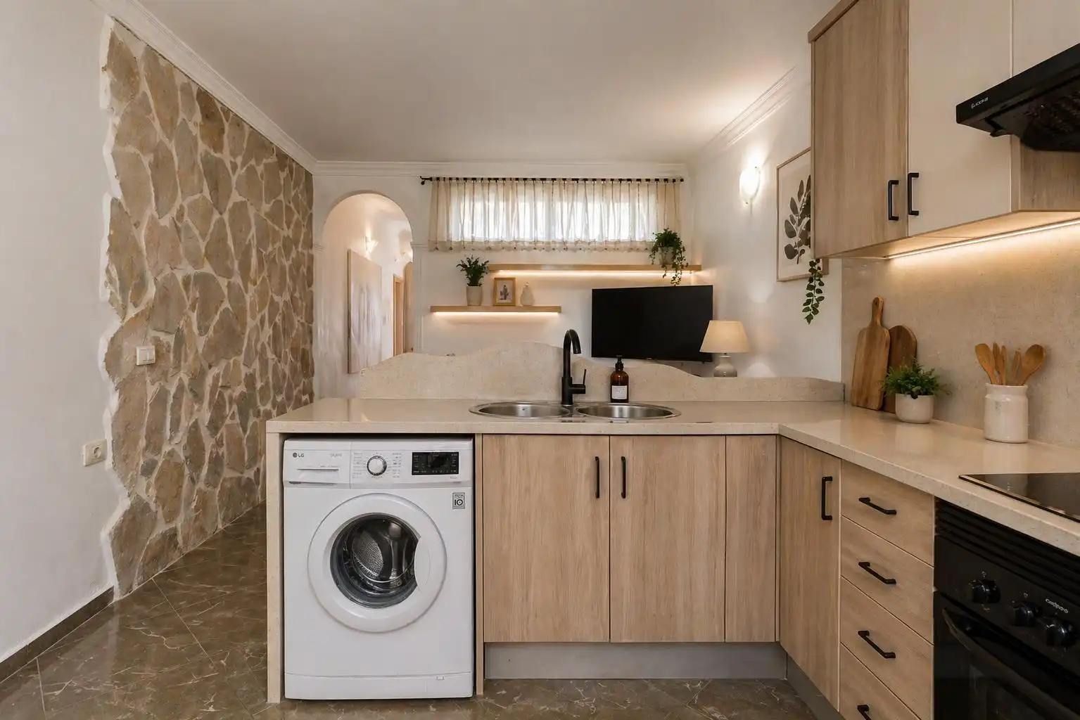 Cocina de Apartamento en venta en Arona con Piscina comunitaria