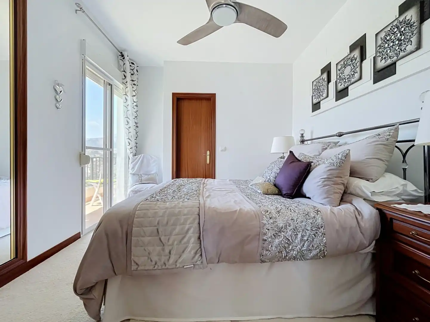 Dormitori de Casa o xalet en venda en Callosa d'en Sarrià amb Aire condicionat, Jardí privat i Terrassa
