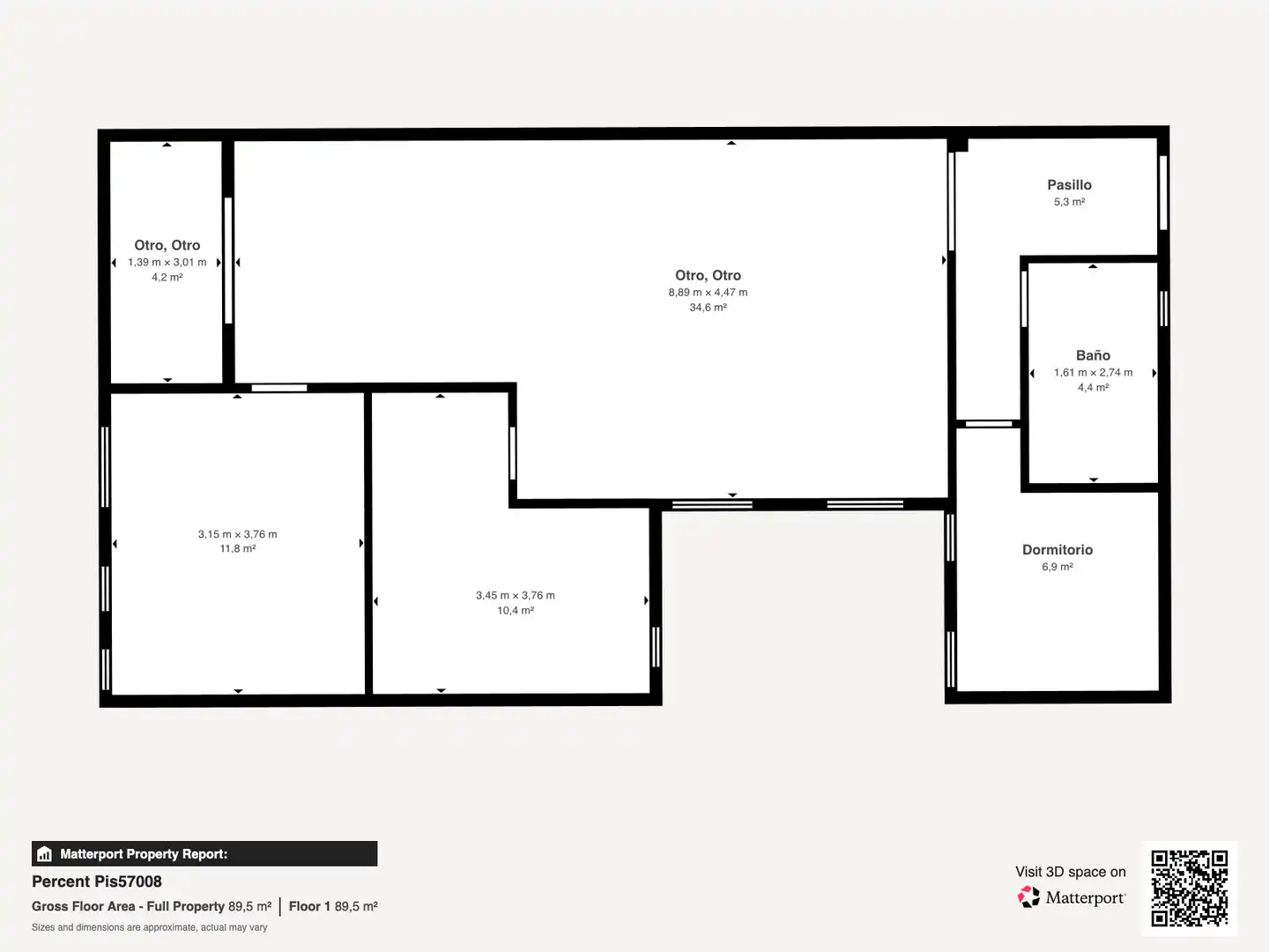 Piso en venta en Náquera con Terraza y Balcón