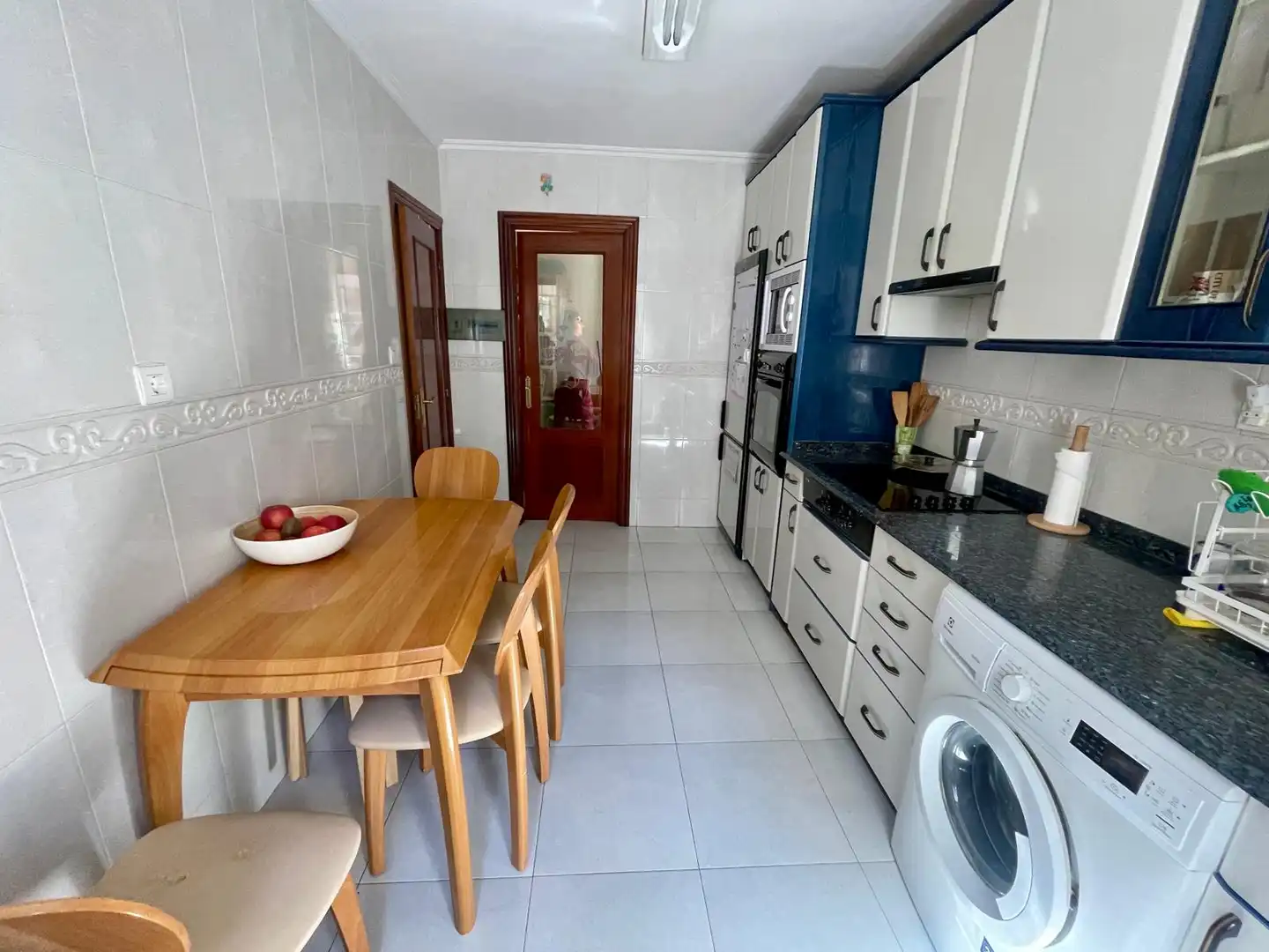 Kitchen of Flat for sale in Bilbao   with Heating, Furnished and Oven