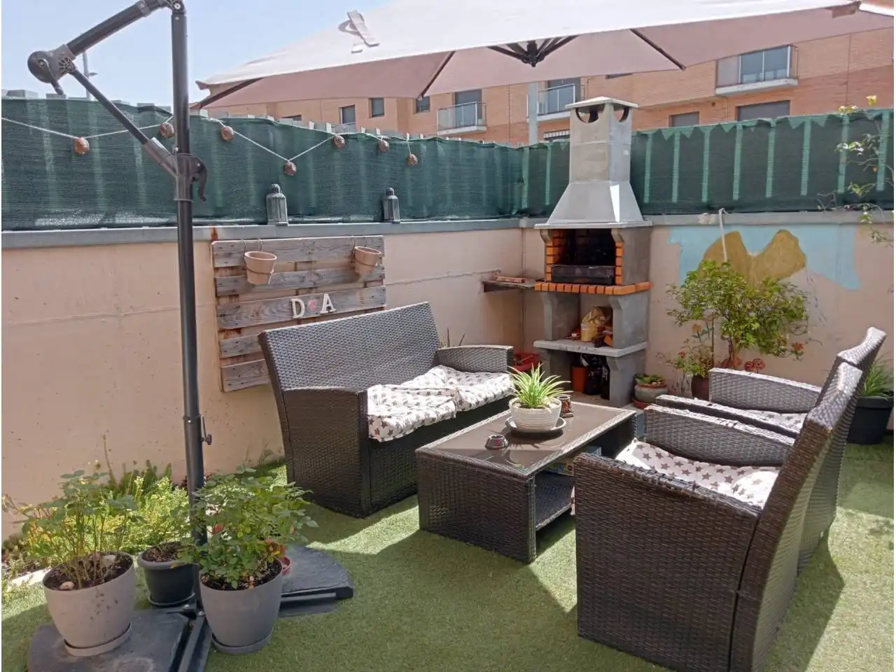 Terraza de Piso en venta en Gironella con Calefacción, Jardín privado y Parquet
