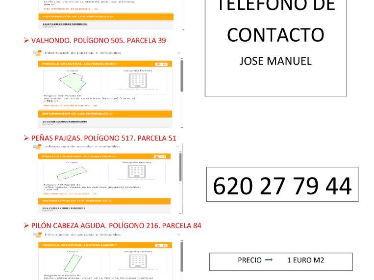 Terreno en venta en Villas de la Ventosa