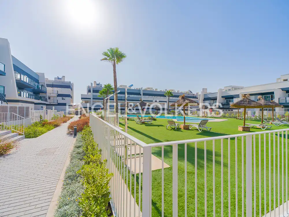 Terrace of Flat for sale in Santa Pola  with Heating, Terrace and Community pool