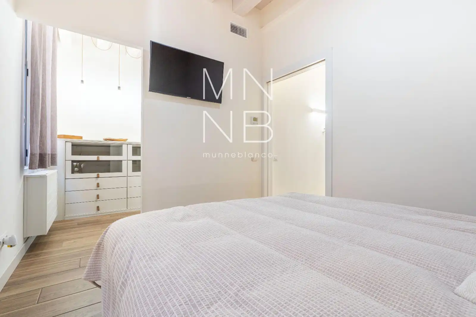 Bedroom of Detached homes for sale in Mataró  with Air Conditioner, Heating and Furnished