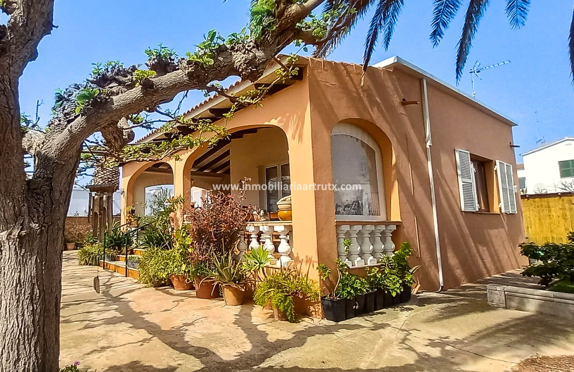 Exterior view of House or chalet for sale in Ciutadella de Menorca  with Air Conditioner, Heating and Terrace