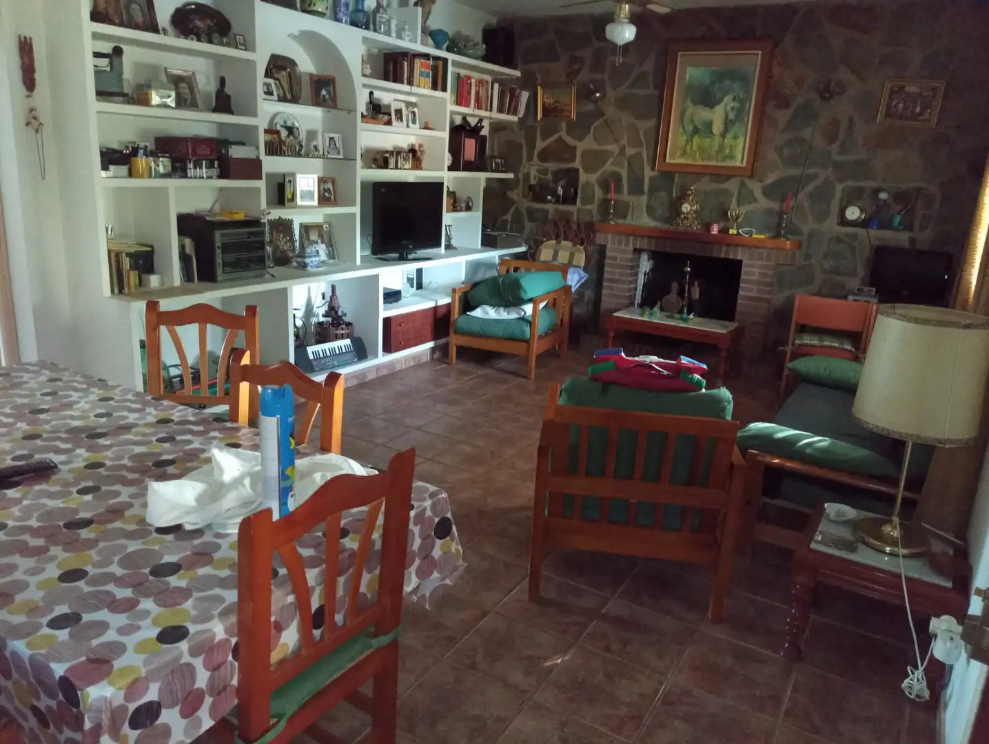 Sala de estar de Casa o chalet en venta en La Solana   con Calefacción, Jardín privado y Trastero