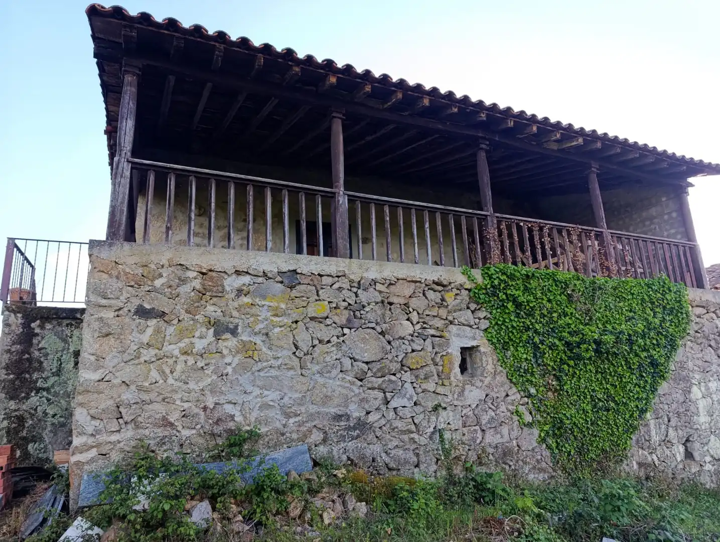 Casa rústica amb terrassa en venda a Pantón, imagen 14