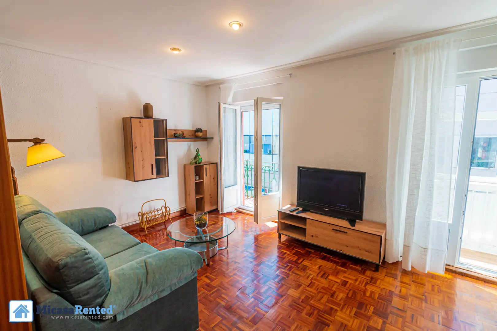 Sala de estar de Piso en venta en Santander con Calefacción, Parquet y Terraza