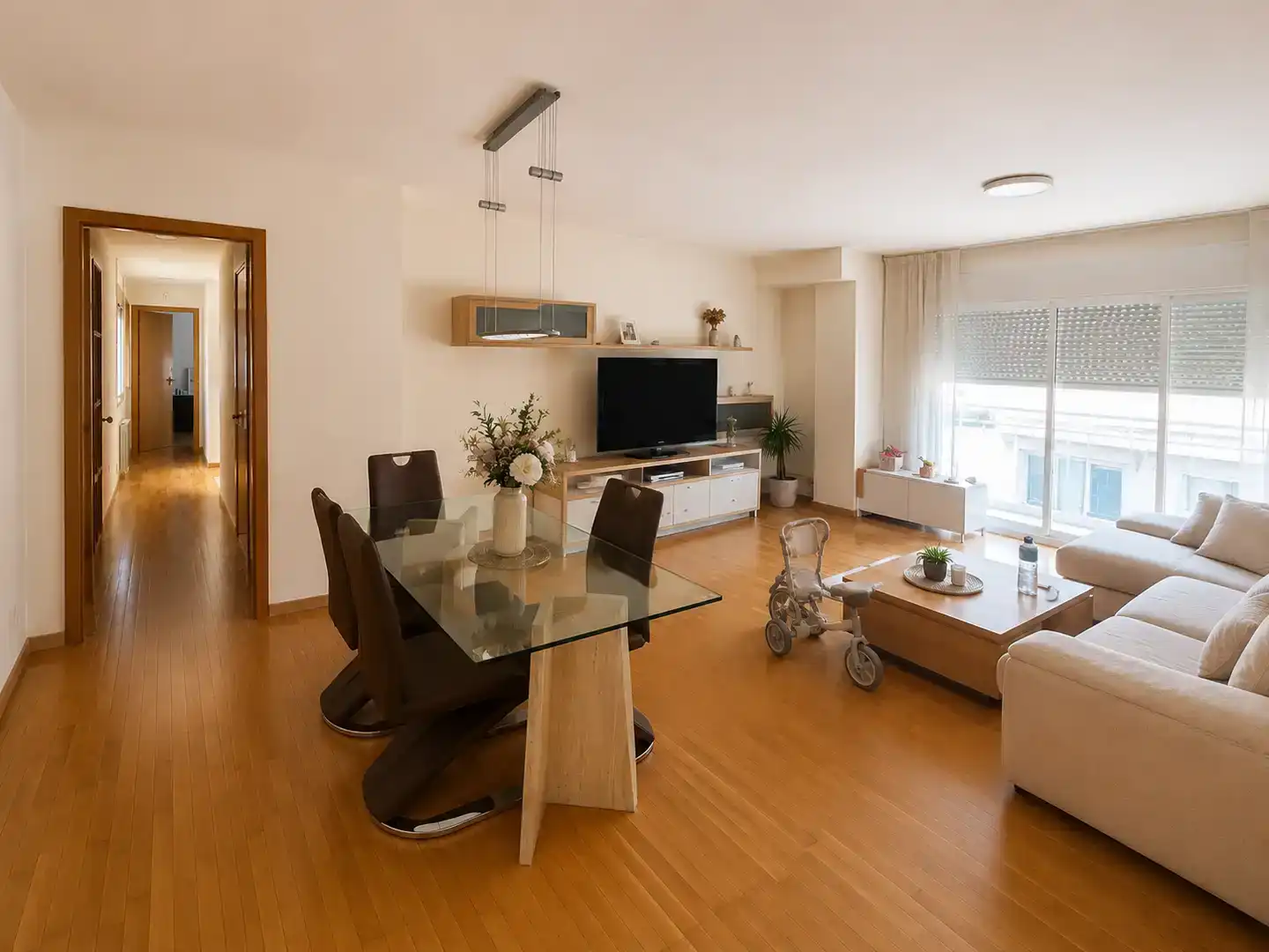 Living room of Flat for sale in Creu Alta - Puiggener