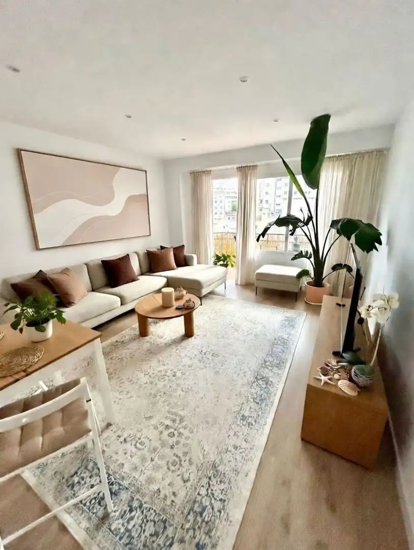 Sala de estar de Piso en venta en  Palma de Mallorca con Aire acondicionado, Calefacción y Parquet