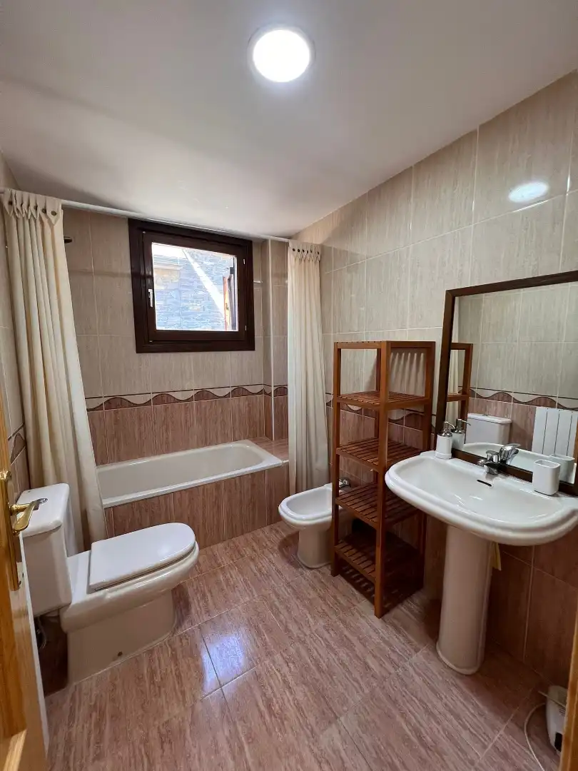 Bathroom of Flat for sale in Biescas  with Heating, Parquet flooring and Furnished
