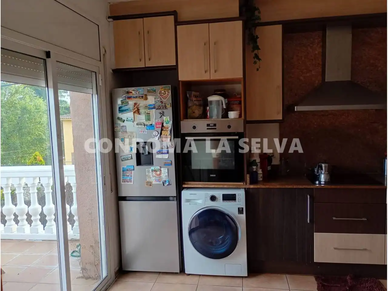 Cuina de Casa o xalet en venda en Tordera amb Calefacció i Jardí privat