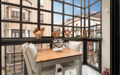 Balcony of Flat to rent in Gijón   with Heating and Terrace