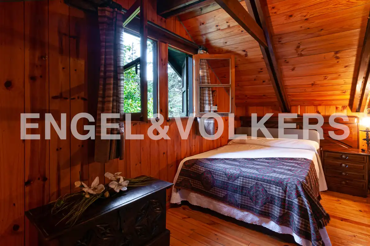 Schlafzimmer von Haus oder Chalet zum Verkauf in Villaviciosa mit Heizung, Privatgarten und Parkett