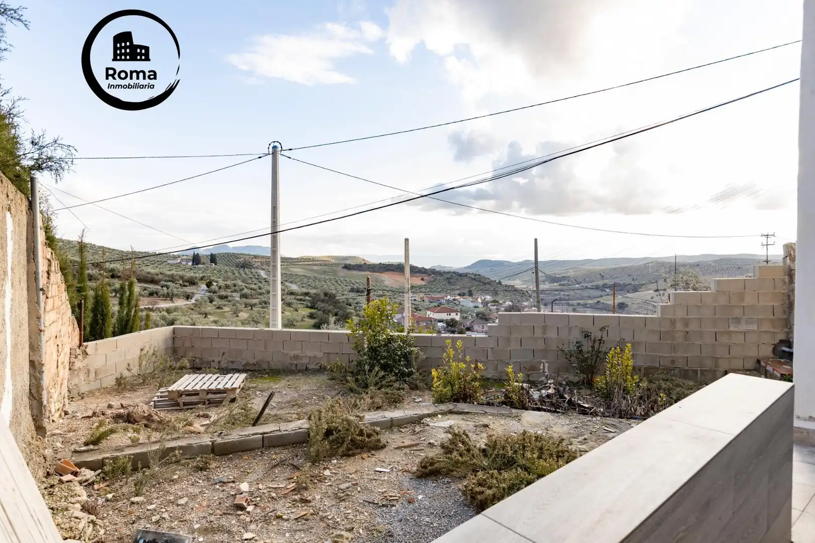 Vista exterior de Planta baja en venta en Moclín con Jardín privado, Amueblado y Balcón