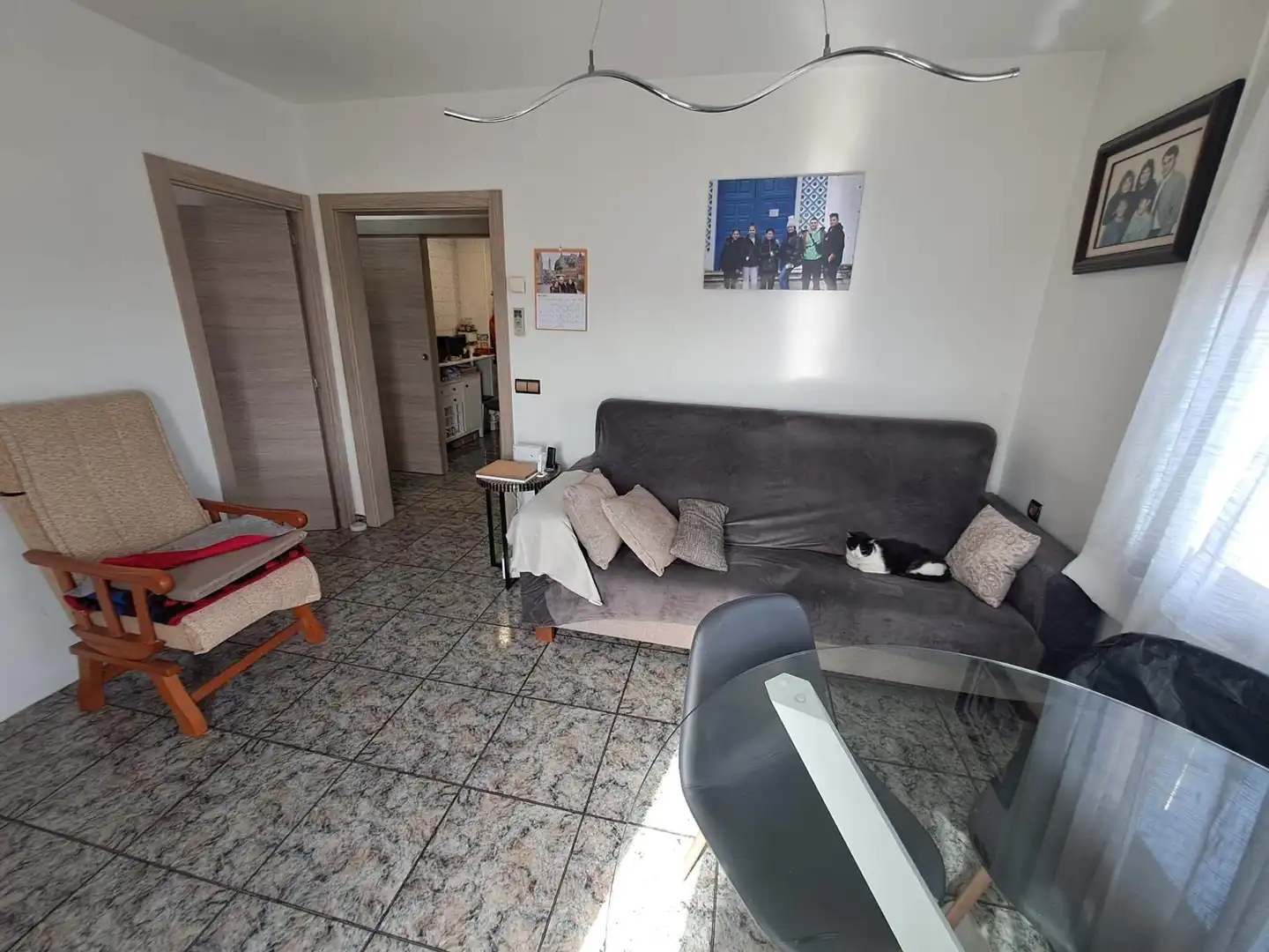 Living room of Flat for sale in Polinyà  with Air Conditioner