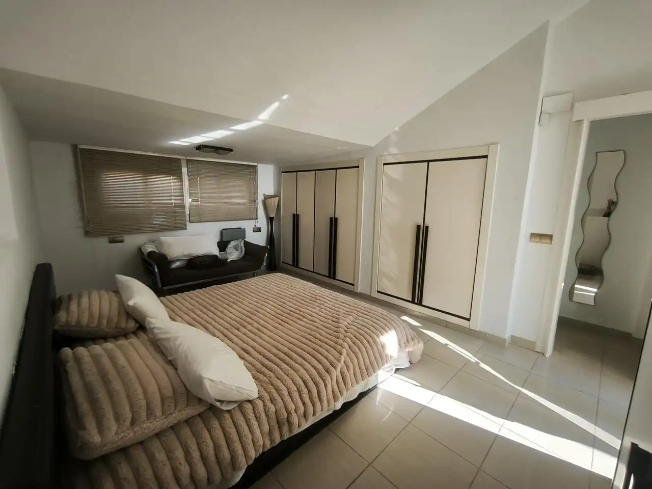 Bedroom of Houses for rent in Benalmádena  with Air Conditioner, Private garden and Terrace