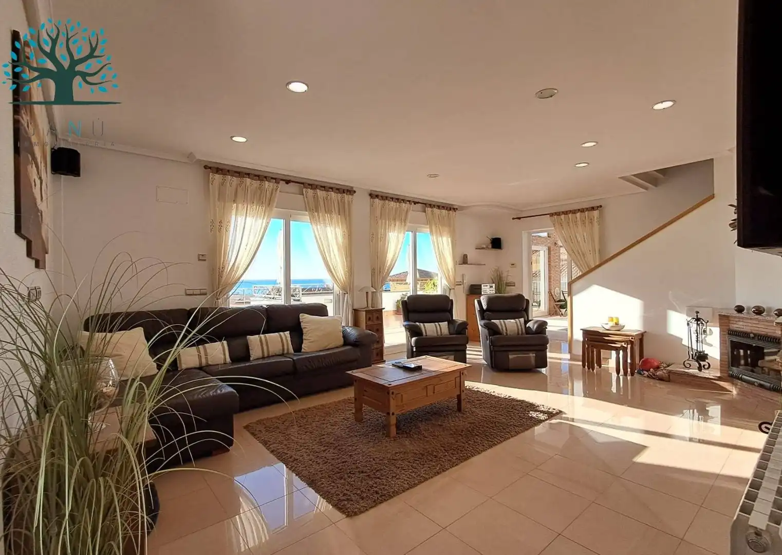 Sala de estar de Casa o chalet en venta en Cartagena con Aire acondicionado, Calefacción y Jardín privado