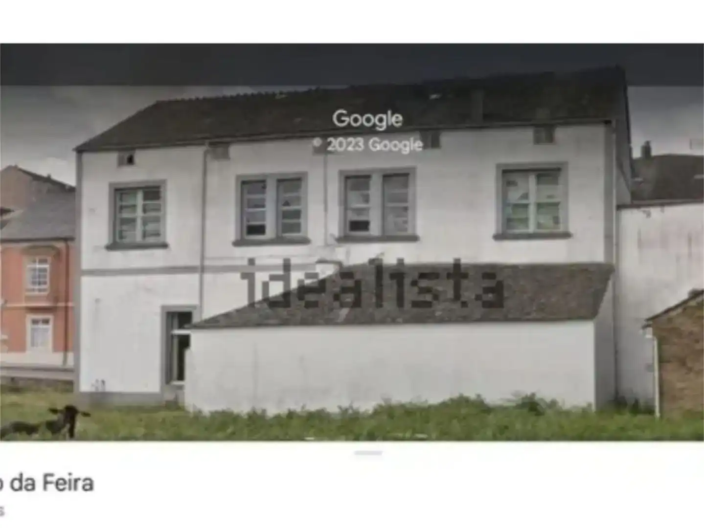 Vista exterior de Casa o xalet en venda en Abadín amb Balcó