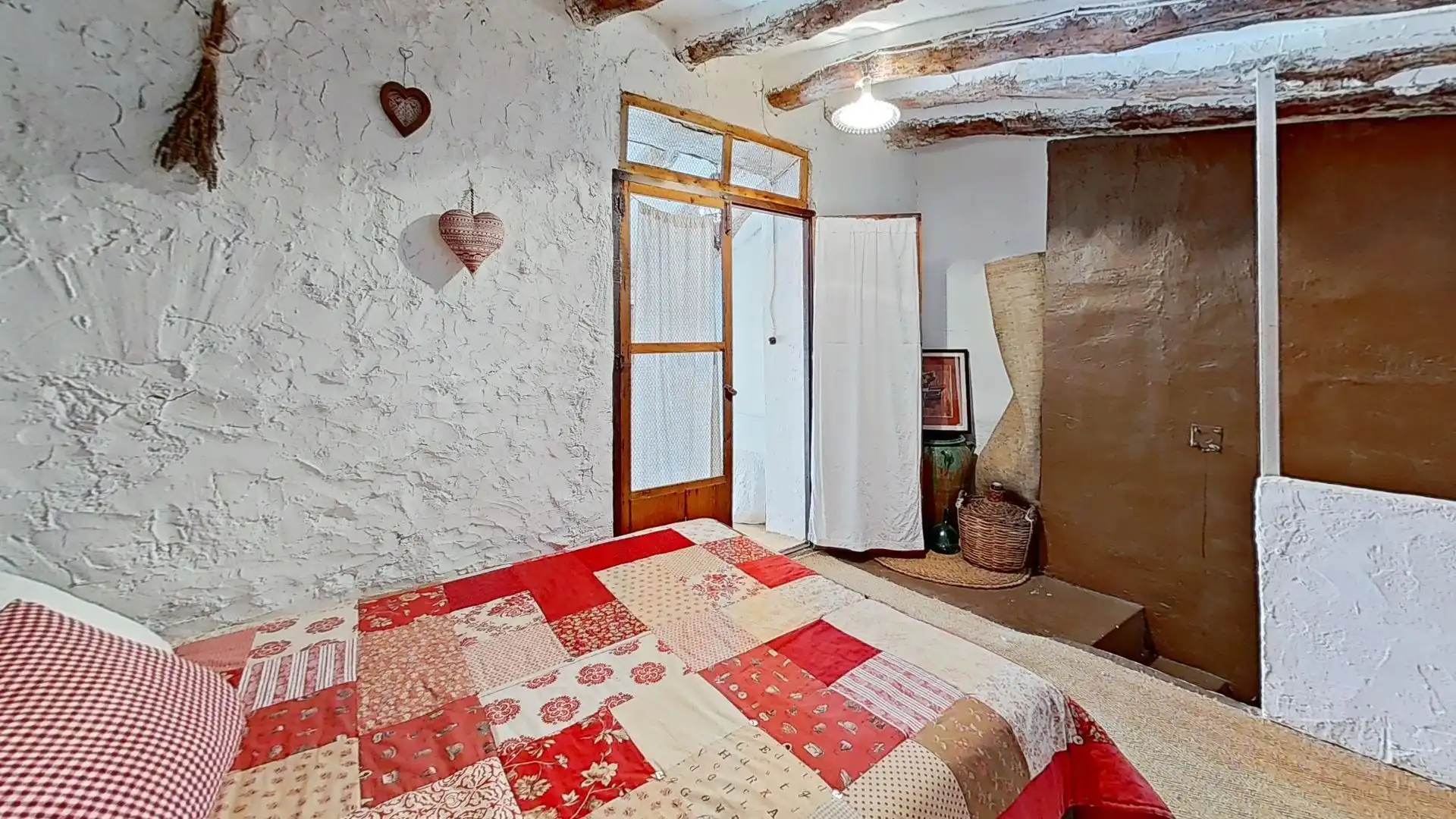 Schlafzimmer von Country house zum Verkauf in Beniardà mit Heizung und Terrasse