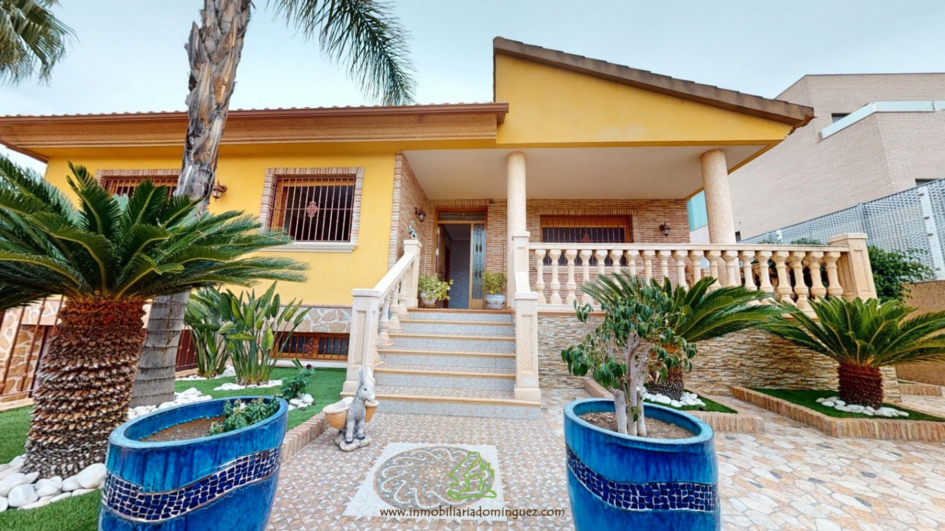 Vista exterior de Casa o xalet en venda en  Murcia Capital amb Aire condicionat, Calefacció i Jardí privat