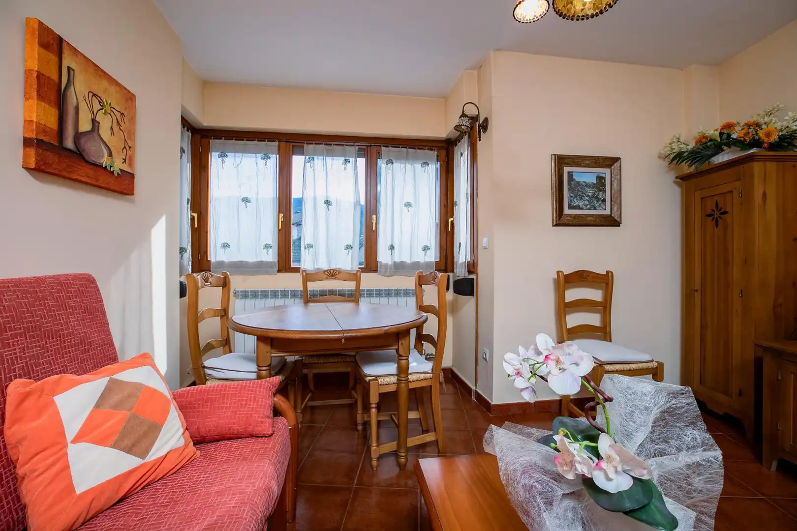 Dining room of Flat for sale in Biescas  with Heating and Furnished